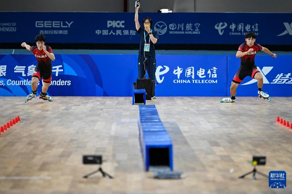 最终他获得, 谢剑飞, 男子速度过 最终他获得, 谢剑飞, 男子速度过